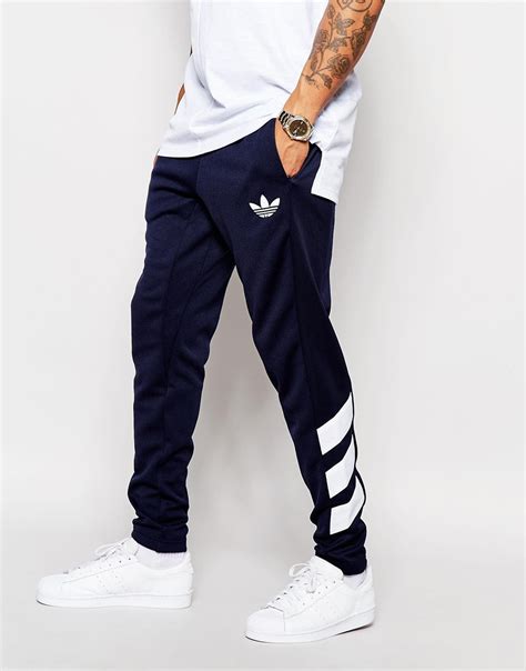 adidas skinny joggers men's.